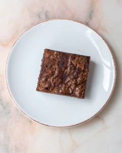 Porción de brownie con nueces - comprar online