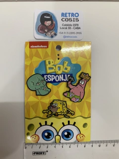 Set pins Bob Esponja Nickelodeon - comprar online