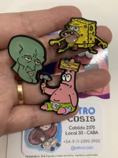 Set pins Bob Esponja Nickelodeon