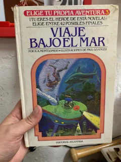 Libro Elige tu propia Aventura 3 "Viaje bajo el mar"