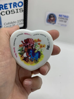 Caja corazon pastillero Billiken verde