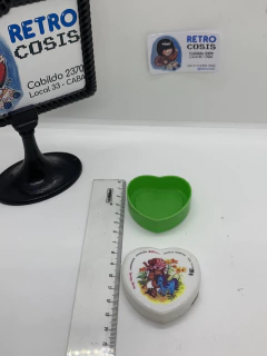Caja corazon pastillero Billiken verde - comprar online