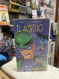 VHS - Las Aventuras de Batman y Robin "El Acertijo" - comprar online