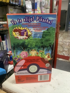 VHS - Pokemon "Yo te elijo! Pikachu!" Edicion Caja con relieve en internet