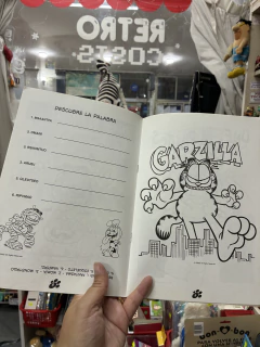 Libro de Actividades Garfield Halloween en internet