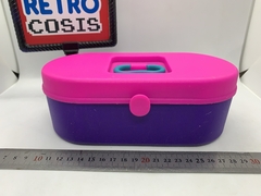 Organizadora plastica tipo caboodles oval - comprar online