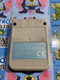 Playstation 1 - Memory Card Generica en internet