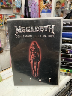 DVD - Megadeth "Countdown to extintion LIVE" - comprar online