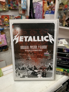 DVD - Metallica "Orgullo, pasiòn y Gloria" - comprar online