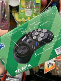 Joystick Clon Sega 6 botones "Pego"