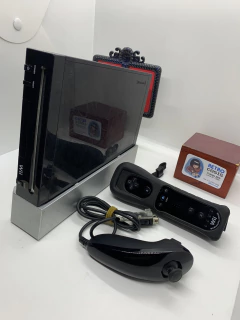 Nintendo - Nintendo Wii Negra RVL-101 en internet