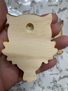 3 colgantes madera buhos italianos Bartolucci