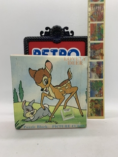 Rompecabezas cubos Bambi