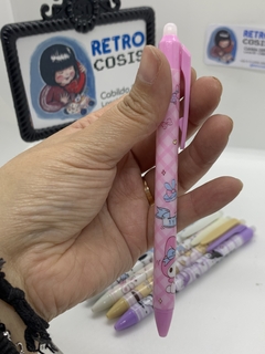 Biromes Sanrio con borrador (Tinta Azul) en internet