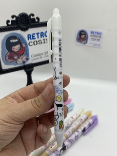 Imagen de Biromes Sanrio con borrador (Tinta Azul)