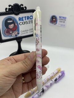 Biromes Sanrio con borrador (Tinta Azul) en internet
