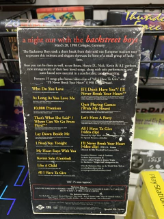 VHS - Backstreet Boys "A night out with..." - comprar online