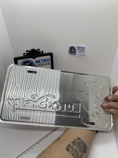 Placa matricula Mickey EuroDisney metal - comprar online
