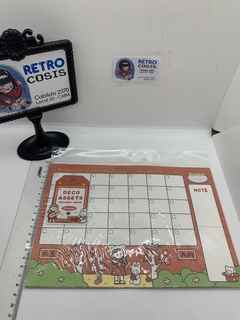 Block calendario con Stickers 1 - RETROCOSIS