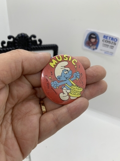 Pitubotones Pin Pitufo music