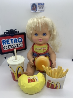Muñeca happy meal de mattel