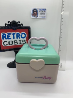 Organizadora plastica tipo caboodles Cuadrada