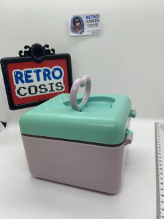 Organizadora plastica tipo caboodles Cuadrada - tienda online