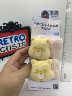 Muñequeras para skincare de ositos cariñosos - comprar online
