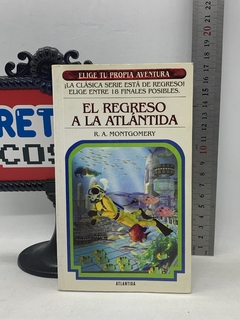 Libro Elige tu propia Aventura 16 "El regreso a la Atlantida"reedicion
