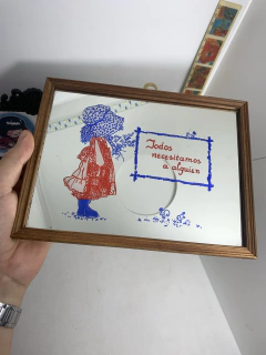 Espejo Estilo Sarah Kay "Todos necesitamos a Alguien" - comprar online