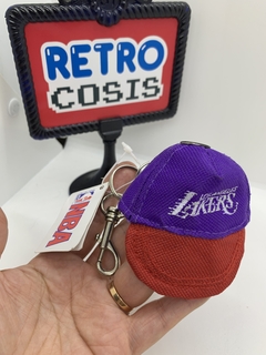 Llavero Equipos NBA - gorra Angeles Lakers - comprar online