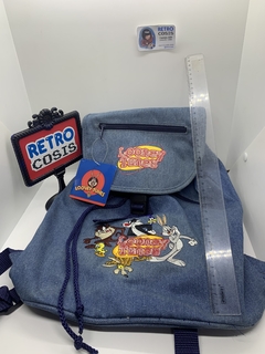 Mochila Looney Tunes jean vintage en internet