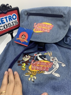Mochila Looney Tunes jean vintage - RETROCOSIS