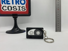 Llavero casete con birome - RETROCOSIS