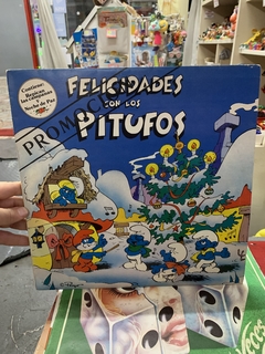 Vinilo - Felicidades con los Pitufos