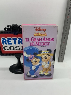 VHS - El gran Amor de Mickey - Disney