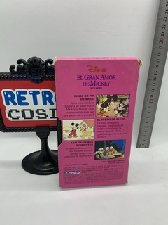 VHS - El gran Amor de Mickey - Disney - comprar online