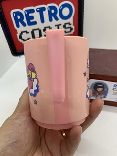 Taza plástica Lucy Linn rosa "Nubes" 2 - tienda online