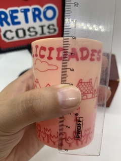 Imagen de vaso lapicero plástico Lucy Linn rosa