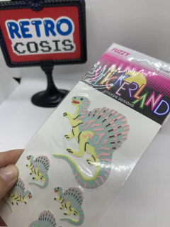 Sticker felpa dinosaurios vintage 2 - comprar online