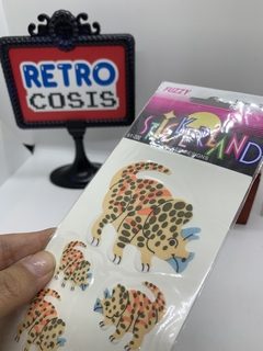 Sticker felpa dinosaurios vintage 4 - comprar online