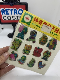 Sticker lenticular con relieve vintage - comprar online