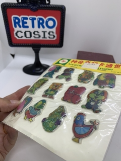 Sticker lenticular con relieve vintage - RETROCOSIS