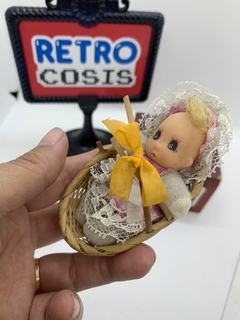 Fofolete bebe rosa en canastita en internet
