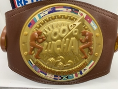 Cinturon de Campeon 100% Lucha (Firmado por la Masa)