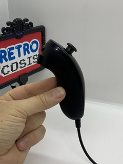 Nintendo - Nunchuck Wii Negro Original - RETROCOSIS