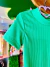 Blusinha Canelada Verde - comprar online