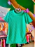 Blusinha Canelada Verde