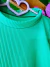 Blusinha Canelada Verde - BellaMaria Boutique Infantil
