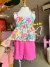 Conjunto Floral Rosa - comprar online